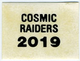 Sticker - Cosmic Raiders - 2019